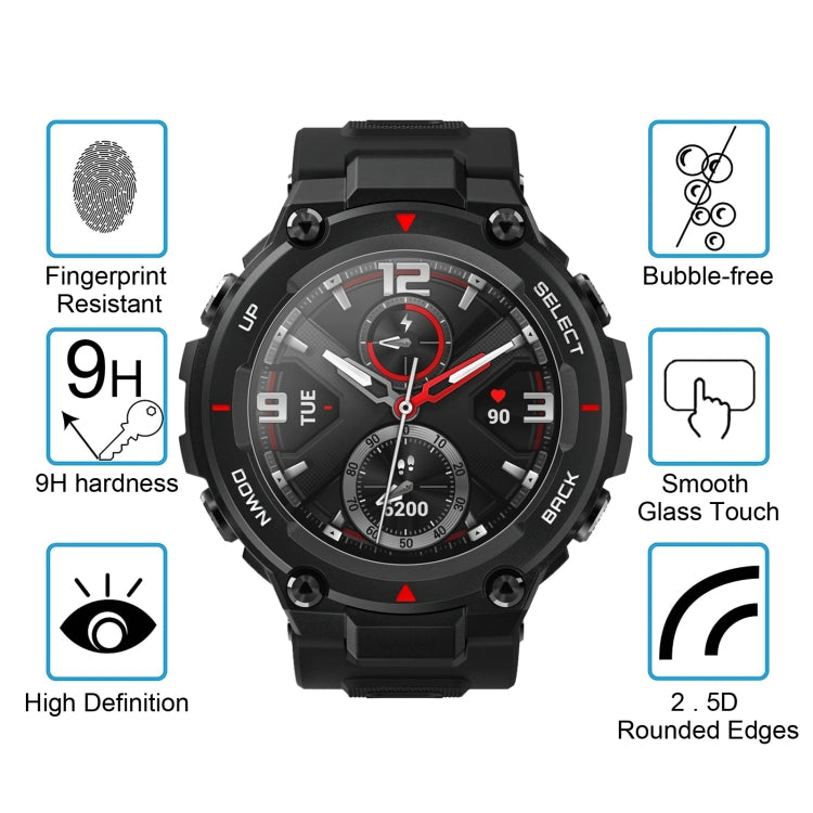 Pellicola vetro temperato 0,26 mm per Amazfit T-Rex 2