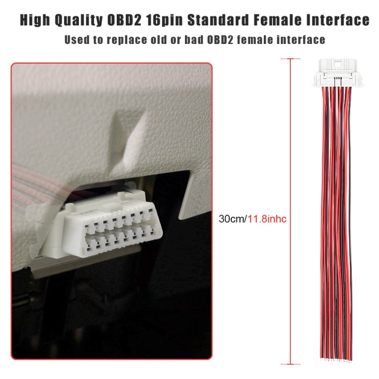 Cavo prolunga 16 pin 30 cm compatibile Kia Honda Volkswagen