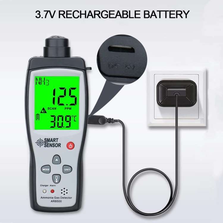 Rilevatore portatile di gas ammoniaca NH3 SmartSensor AR8500, AR8500