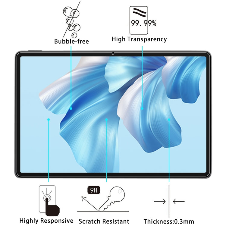 Pellicola vetro temperato 9H 0,3mm per Lenovo Pad Pro 2022