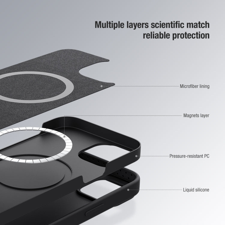 Custodia in silicone NILLKIN CamShield per iPhone 14