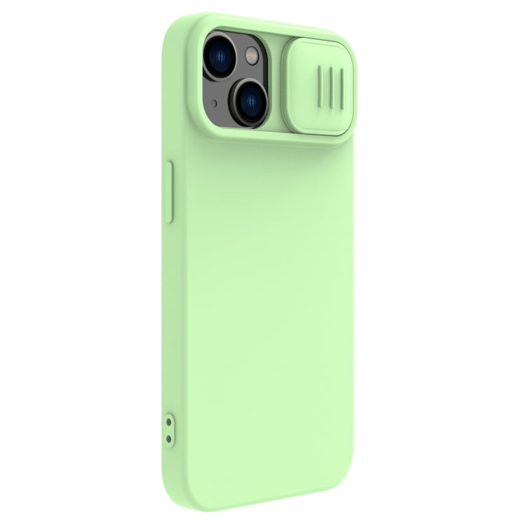 Custodia in silicone liquido per iPhone 14 NILLKIN CamShield
