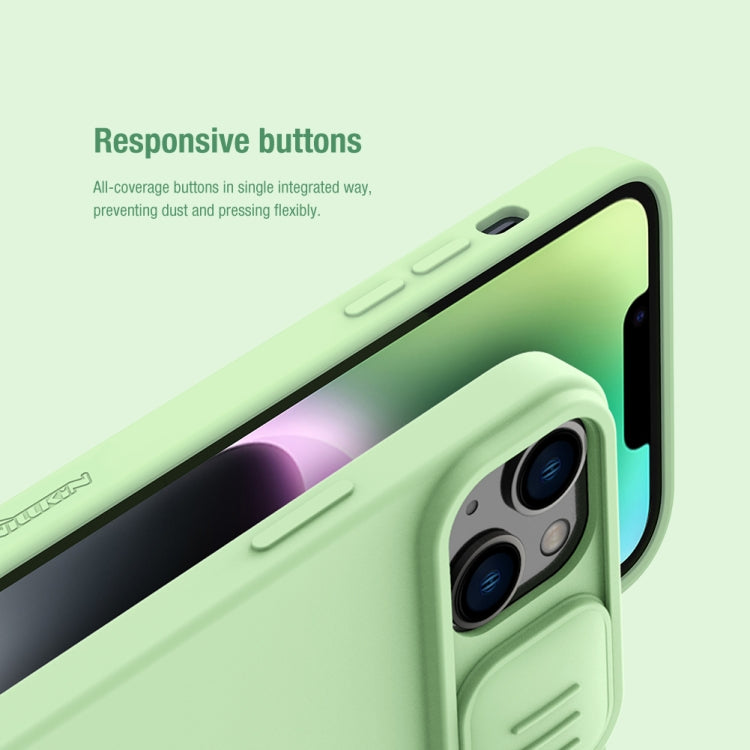Custodia in silicone liquido per iPhone 14 NILLKIN CamShield