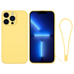 Custodia in silicone con cinturino da polso per iPhone 13 Pro