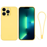 Custodia in silicone con cinturino da polso per iPhone 13 Pro