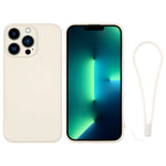 Custodia in silicone con cinturino da polso per iPhone 13 Pro