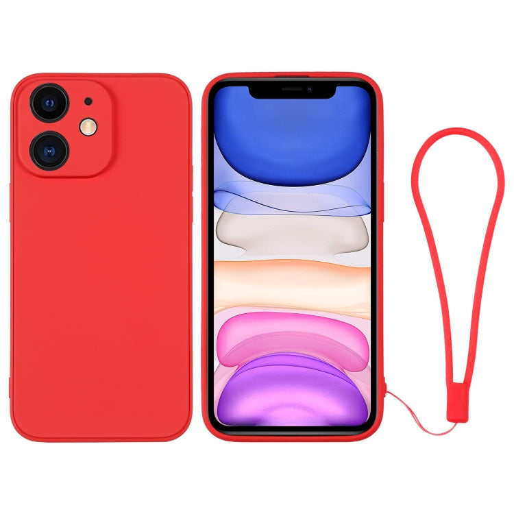 Custodia in silicone con cinturino per iPhone 11 Pro