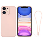 Custodia in silicone con cinturino per iPhone 11 Pro