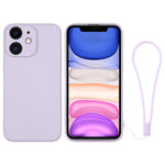 Custodia in silicone con cinturino per iPhone 11 Pro