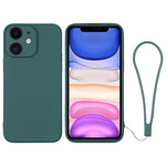 Custodia in silicone con cinturino per iPhone 11 Pro