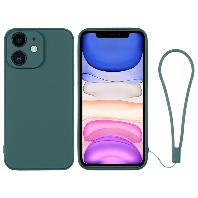 Custodia in silicone con cinturino per iPhone 11 Pro