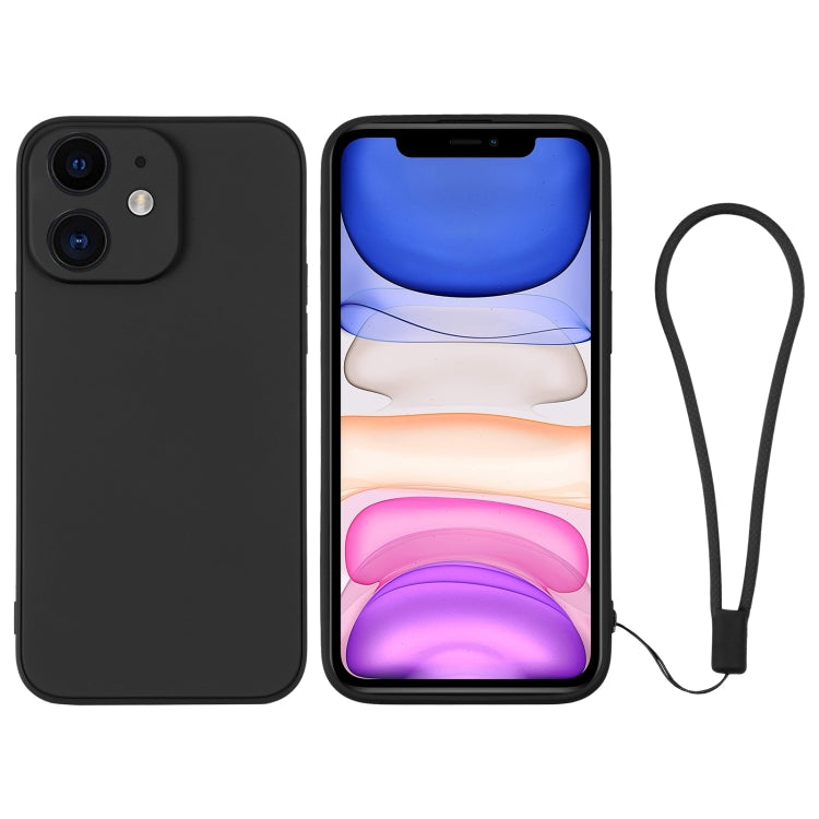 Custodia in silicone con cinturino per iPhone 11 Pro
