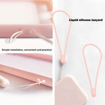 Custodia in silicone con cinturino per iPhone 11 Pro