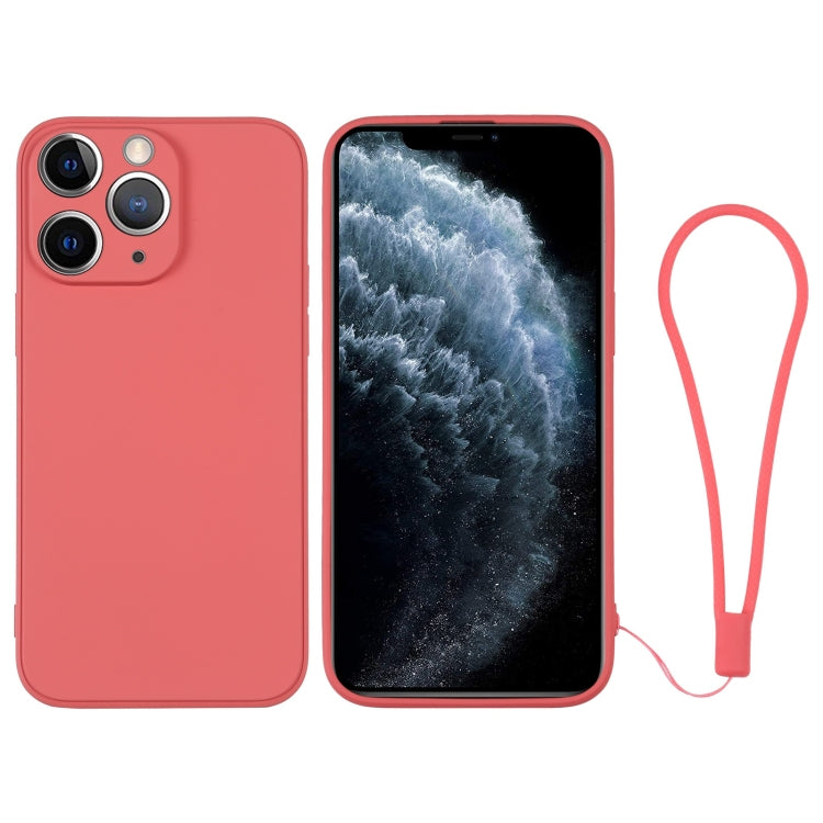 Custodia in silicone con cinturino per iPhone 11 Pro