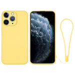 Custodia in silicone con cinturino per iPhone 11 Pro