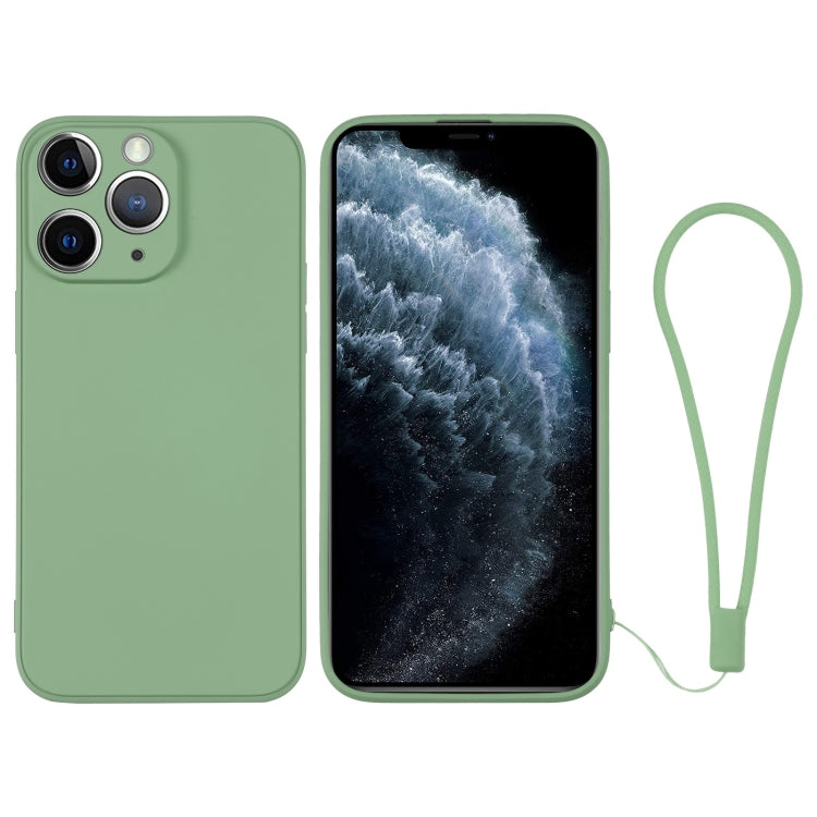 Custodia in silicone con cinturino per iPhone 11 Pro
