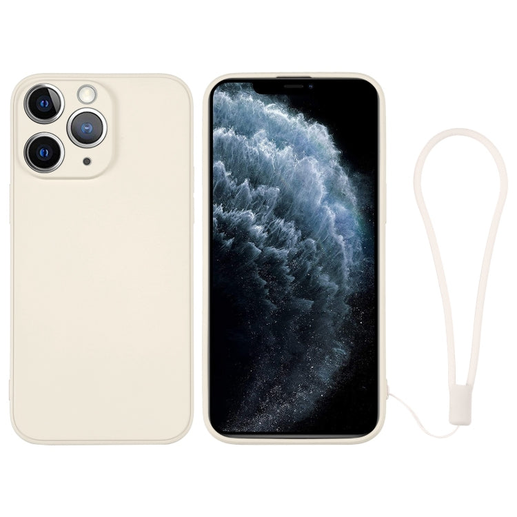 Custodia in silicone con cinturino per iPhone 11 Pro