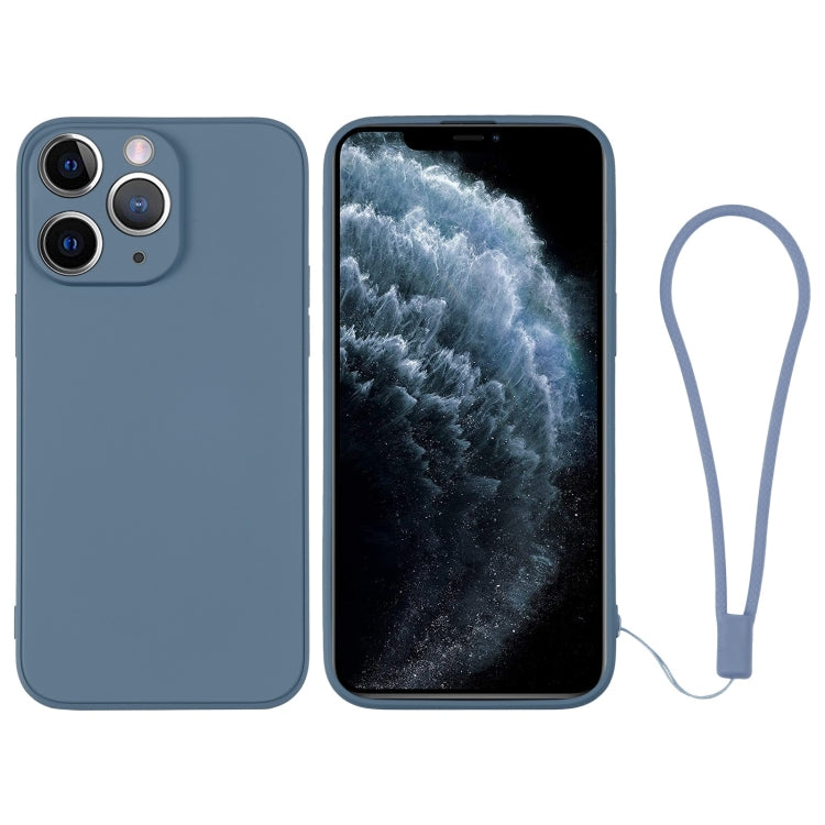 Custodia in silicone con cinturino per iPhone 11 Pro