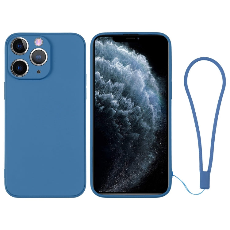 Custodia in silicone con cinturino per iPhone 11 Pro