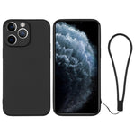 Custodia in silicone con cinturino per iPhone 11 Pro