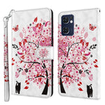 Custodia TPU con pittura 3D in pelle PU per OPPO Reno7 5G e OPPO Reno7 5G/Find
