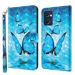 Custodia TPU con pittura 3D in pelle PU per OPPO Reno7 5G e OPPO Reno7 5G/Find