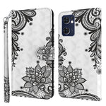 Custodia TPU con pittura 3D in pelle PU per OPPO Reno7 5G e OPPO Reno7 5G/Find