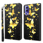 Custodia TPU con pittura 3D in pelle PU per OPPO Reno7 5G e OPPO Reno7 5G/Find