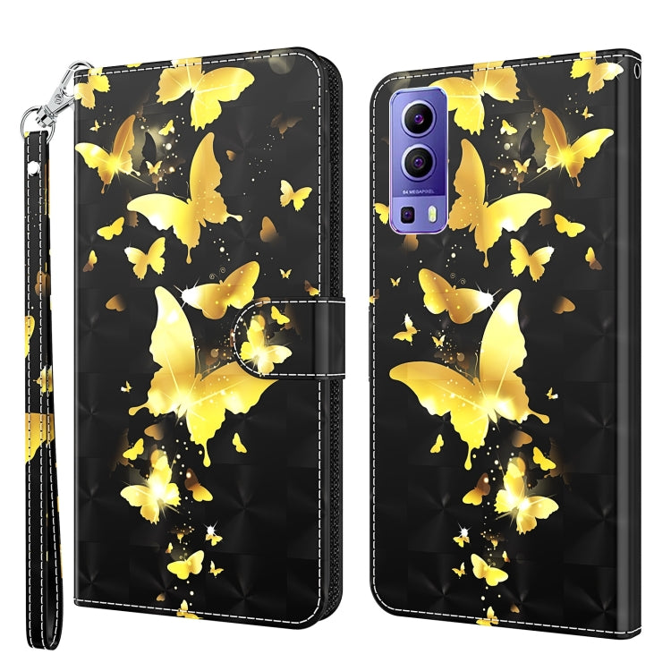 Custodia TPU con pittura 3D in pelle PU per OPPO Reno7 5G e OPPO Reno7 5G/Find