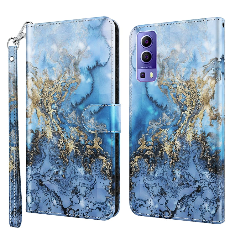 Custodia TPU con pittura 3D in pelle PU per OPPO Reno7 5G e OPPO Reno7 5G/Find