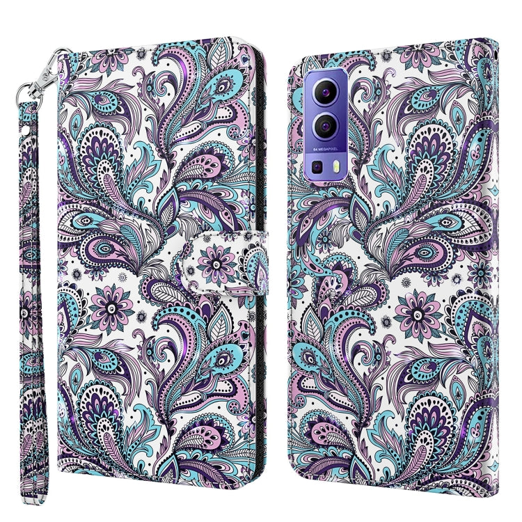 Custodia TPU con pittura 3D in pelle PU per OPPO Reno7 5G e OPPO Reno7 5G/Find