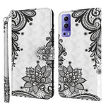 Custodia TPU con pittura 3D in pelle PU per OPPO Reno7 5G e OPPO Reno7 5G/Find