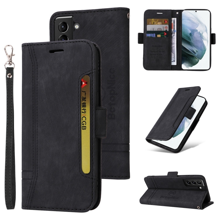 BETOPNICE Custodia per telefono in pelle con fibbia a doppio lato, For Samsung Galaxy A22 5G, For Samsung Galaxy S21 5G