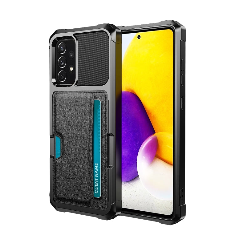 Custodia per telefono con supporto per slot per schede ZM02, For Samsung Galaxy A73 5G, For Samsung Galaxy A53 5G, For Samsung Galaxy A33 5G