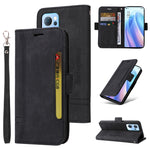 Custodia in pelle con fibbia doppio lato per OPPO Reno7, Realme 9i, OPPO Reno7 /