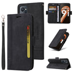 Custodia in pelle con fibbia doppio lato per OPPO Reno7, Realme 9i, OPPO Reno7 /