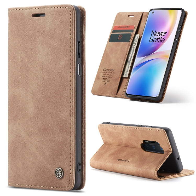 Custodia multifunzionale orizzontale in pelle con supporto per OnePlus 8 e