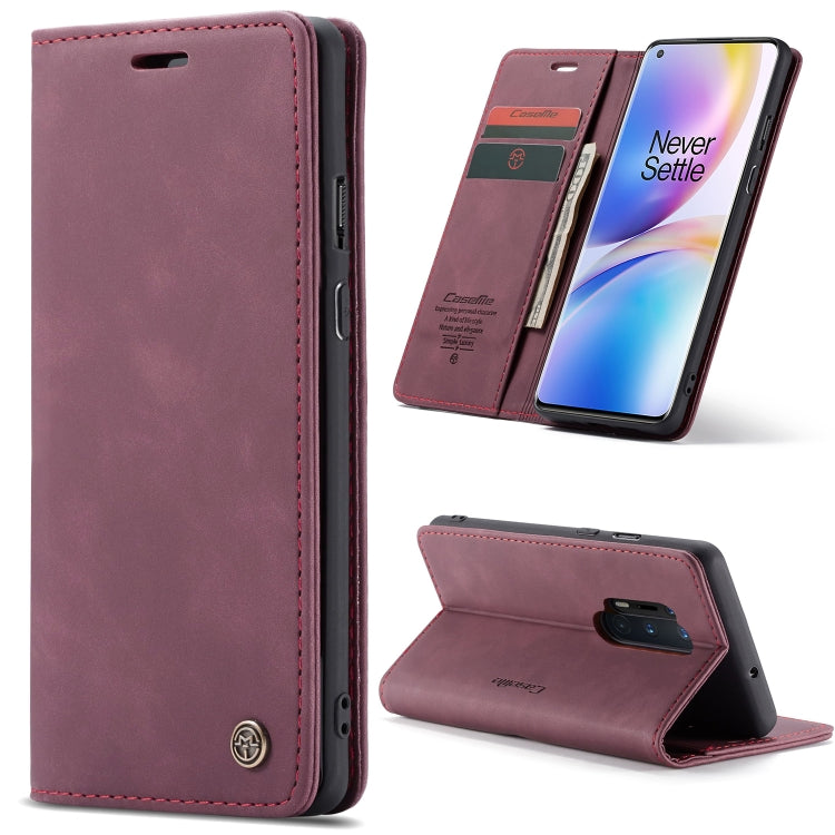 Custodia multifunzionale orizzontale in pelle con supporto per OnePlus 8 e