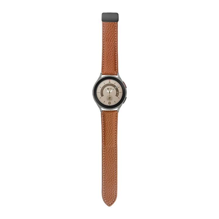 Cinturino in vera pelle per Samsung Galaxy Watch5 40mm/44mm