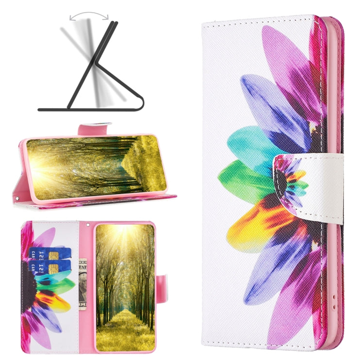 Custodia per telefono in pelle con motivo a disegno colorato, For vivo Y35/Y22, For Xiaomi Redmi A1/Redmi A1+, For Samsung Galaxy A04 4G