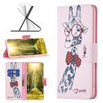 Custodia per telefono in pelle con motivo a disegno colorato, For vivo Y35/Y22, For Xiaomi Redmi A1/Redmi A1+, For Samsung Galaxy A04 4G