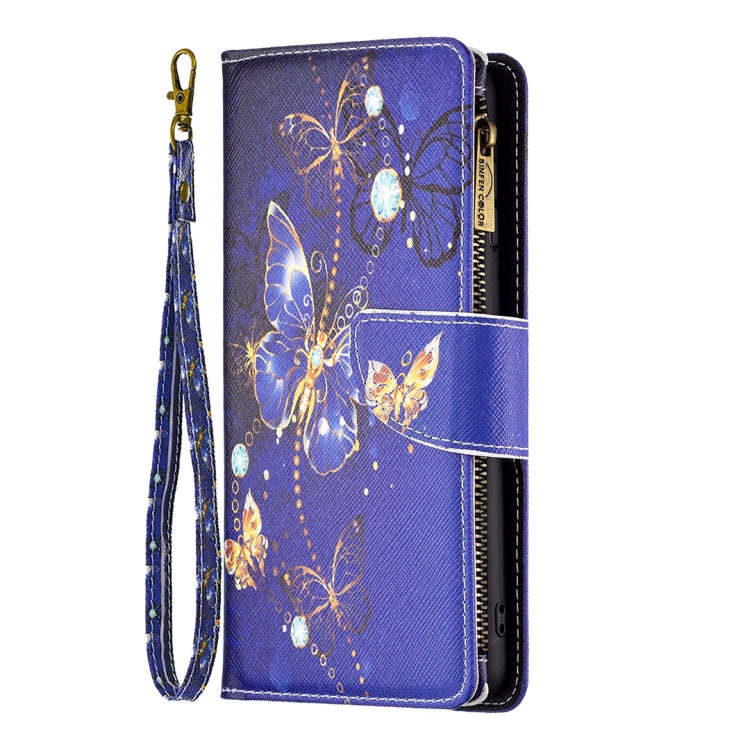 Custodia in pelle per telefono con cerniera modello disegno colorato, For vivo Y35/Y22, For Xiaomi Redmi A1/Redmi A1+, For Samsung Galaxy A04 4G