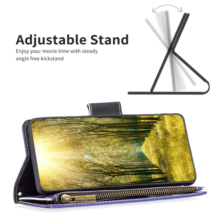 Custodia in pelle per telefono con cerniera modello disegno colorato, For vivo Y35/Y22, For Xiaomi Redmi A1/Redmi A1+, For Samsung Galaxy A04 4G