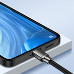 Custodia metallo satinato per OPPO Reno7 Pro e OPPO Reno7 e Reno7, argento
