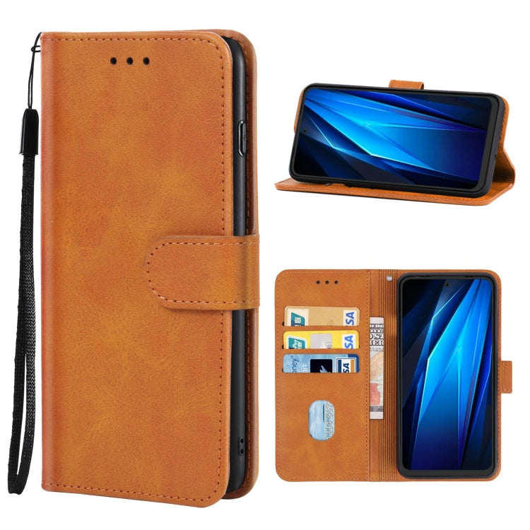 Custodia in pelle per Tecno Pova Neo 2 con supporto e portafoglio