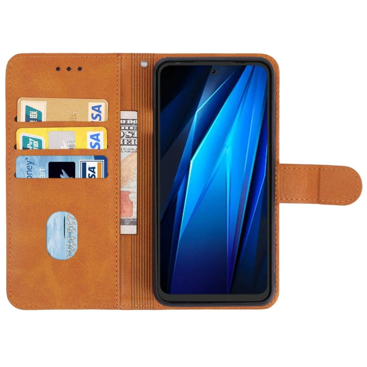 Custodia in pelle per Tecno Pova Neo 2 con supporto e portafoglio