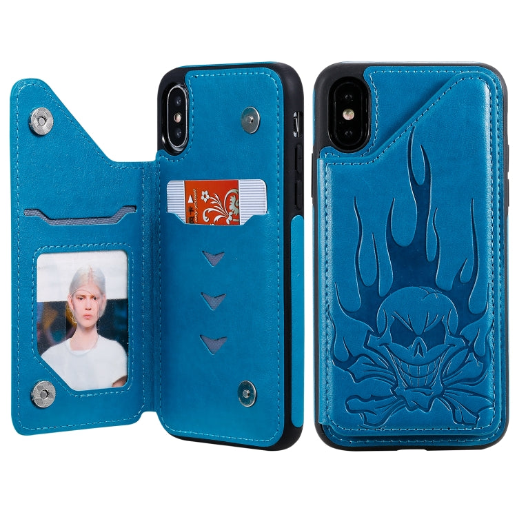 Custodia protettiva teschio per smartphone compatibile