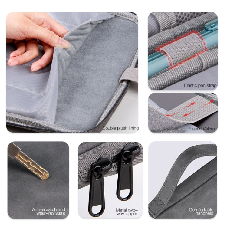 Borsa portatile in pelle per laptop 9.7-13 pollici