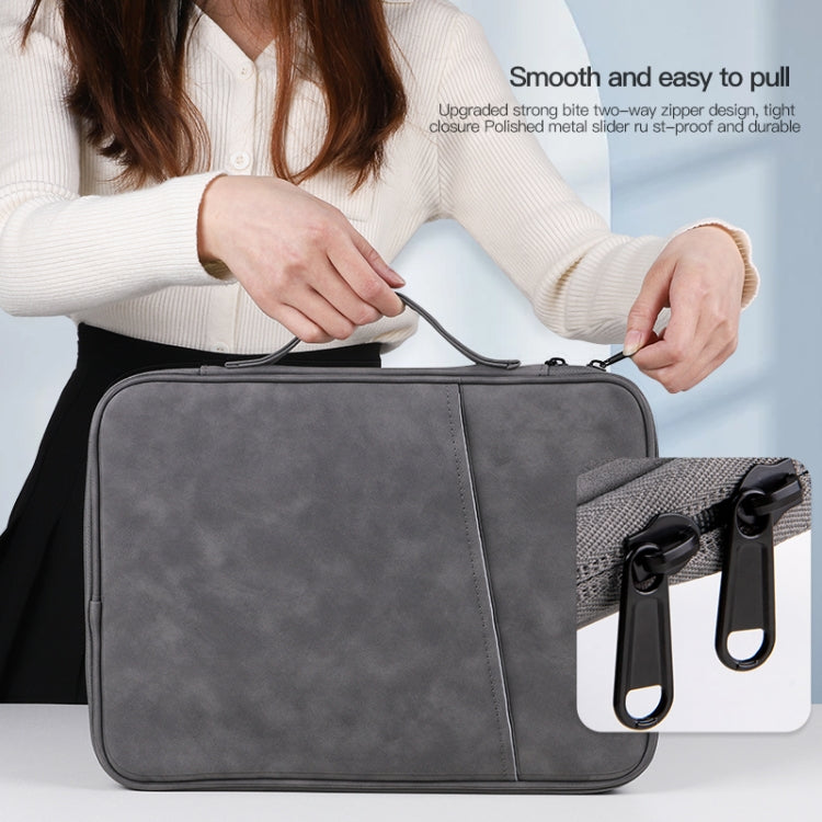 Borsa portatile in pelle per laptop 9.7-13 pollici