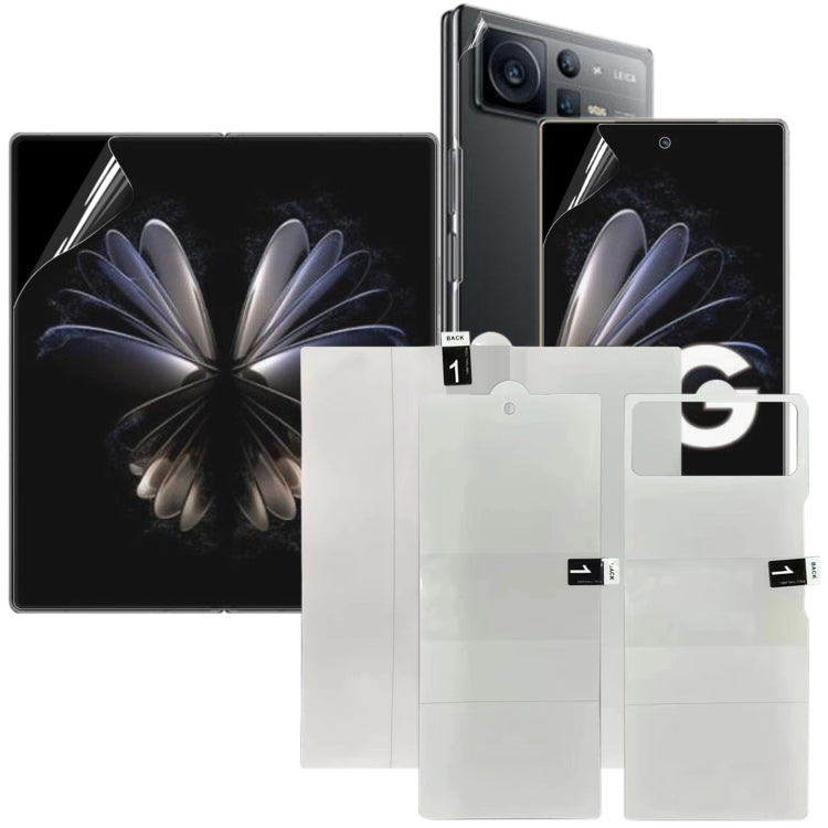 Pellicola idrogel protezione schermo intero 3 in 1 per Xiaomi Mix Fold 2